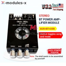 TDA7498E ZK-1602T Subwoofer Amplifier Board 2 160W 2.0 Channel Audio Stereo USA