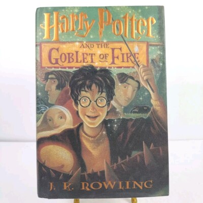 Harry Potter and the Goblet of Fire True 1st US Edition 1st Printing 10 - 1 line