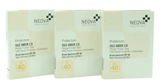 NEOVA Silc Sheer 2.0 Photo Finish Tint SPF40 Sample Size 0.13 oz[5 Pack] 2025