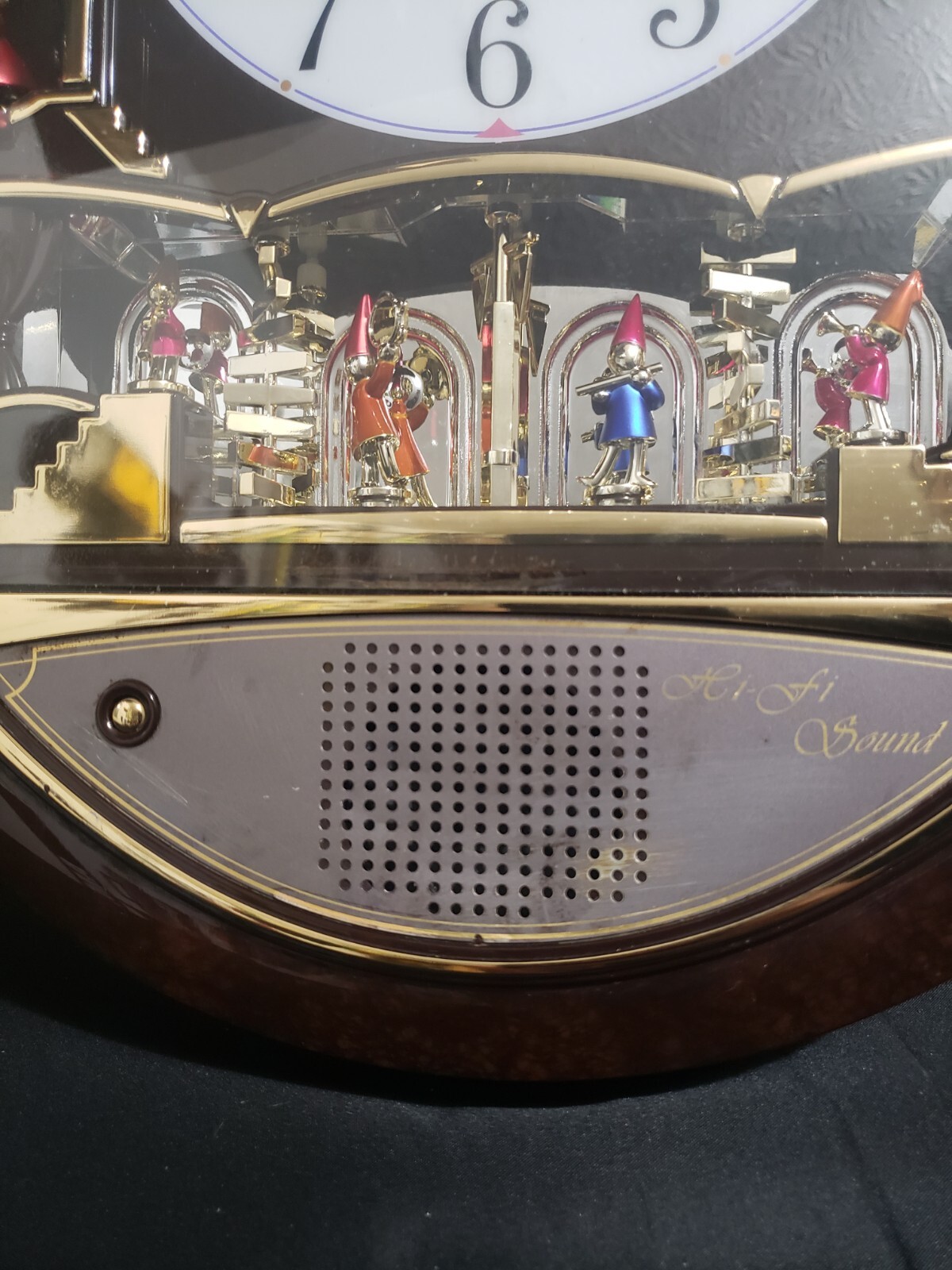 Seiko Melodies in Motion HI Fi Musical LED Wall Clock Beatles QXM115BRH