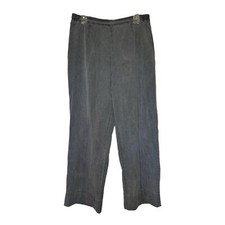 Nannette Keller woman's size XL made in USA gray pull on straight leg pants