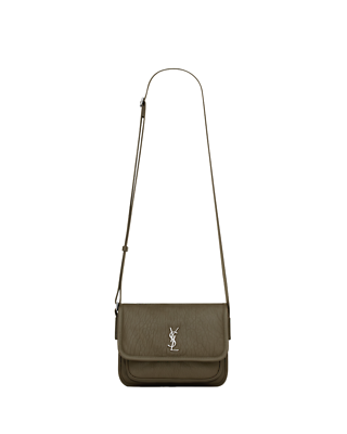SAINT LAURENT Niki Small $2350 Light Musk Grained Lambskin