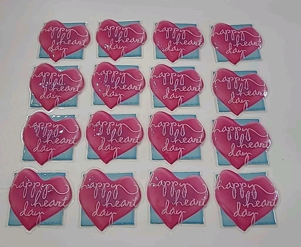 Valentine's Cake & Cupcake Topper Signs Crafts NOS Mixed Lot Of 21 Vintage F ⬇️ - Image 2 of 4
