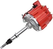 HEI Ignition Distributor with 65K Coil 6 Cylinders Compatible with Jeep Straight