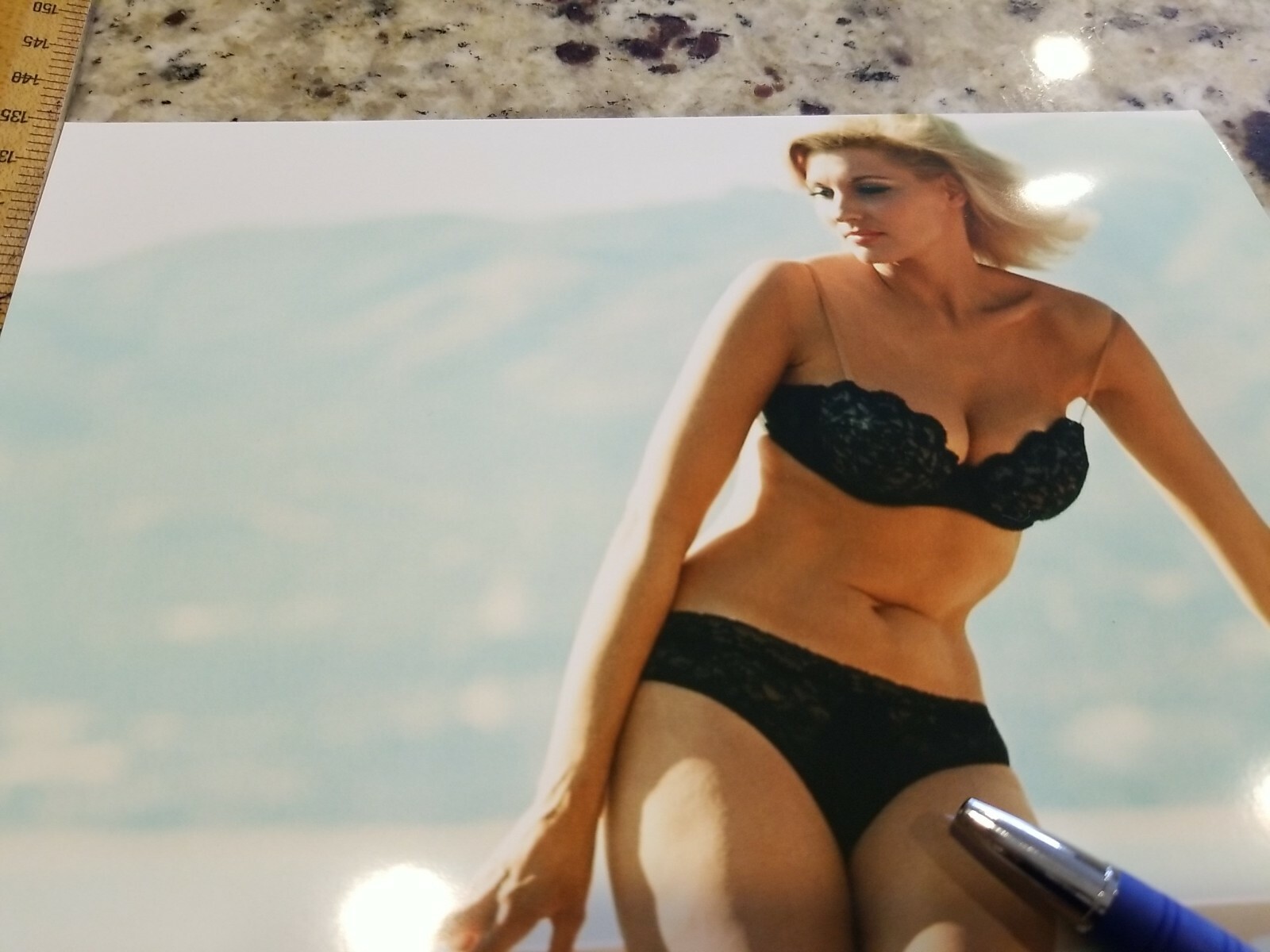 Rare NANCY KOVACK pinup cheeky sexy cheesecake nude exotic Star Trek