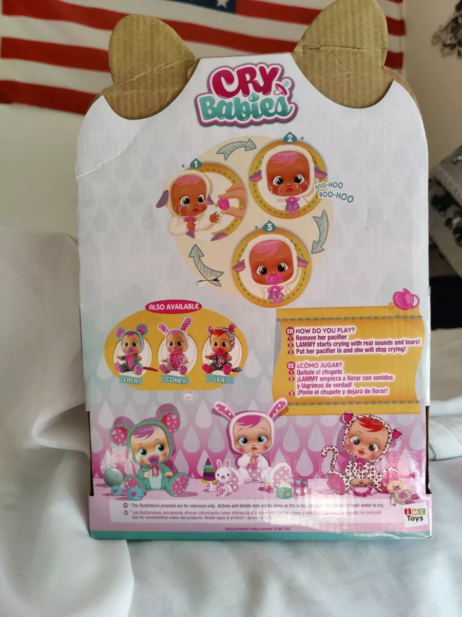 Cry Babies Lammy Doll 1 Set IMC Toys Batteries Not Included NEW