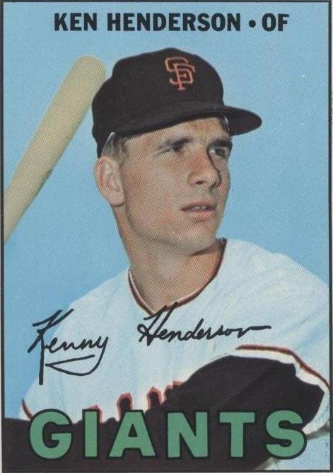 1967 Topps - Ken Henderson #383 - 1 of 1