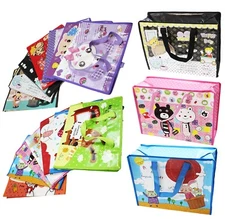 Reusable Tote Bag Shoulder Waterproof Shopping Grocery Travel Picnic Beach Lunch