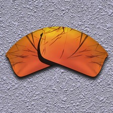 US Fire Red Polarized Replacement Lenses For-Oakley Wiretap Anti-Scratch