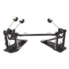 Drum Pedal Double Kick Bass Dual Foot Kick Pedal Percussion Single Chain Drive