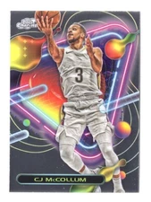 CJ McCollum 2023-24 Topps Cosmic Chrome #79 New Orleans Pelicans