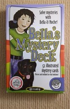 Bella's Mystery Deck 52 Illustrated Mystery Cards Mirror included for Solutions