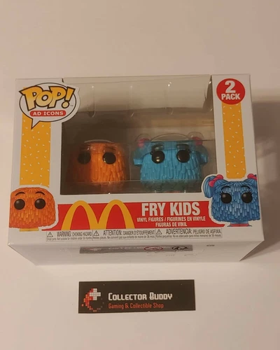 Funko Pop! Ad Icons McDonald's Fry Kids 2 Pack Pop Vinyl Figure McDonalds
