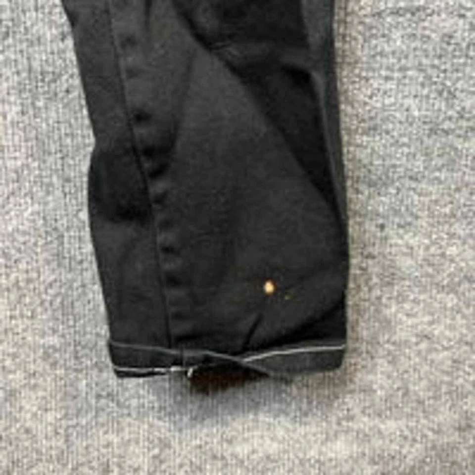 Calça preta contraste Dickies com ponto branco para meninas tamanho 7 - Imagem 3 de 4