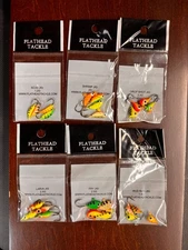Ice Fishing Jig Heads-6 Different Styles with 4 Different Colors 24 Pack