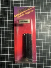 Mecgar MGWPPKFRB Walther PPK 380 Magazine 6 Round Finger Rest Blue