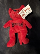 Kevin Nash WCW Vintage Racing Beanie Baby Bear NWO WWE TNA NWA AEW