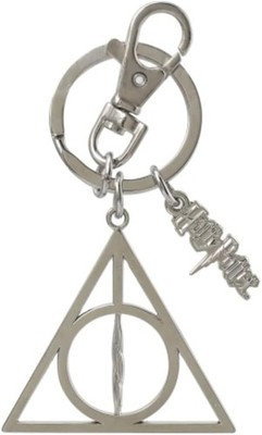 *NEW* Harry Potter: Deathly Hollow Pewter Key Ring by Monogram