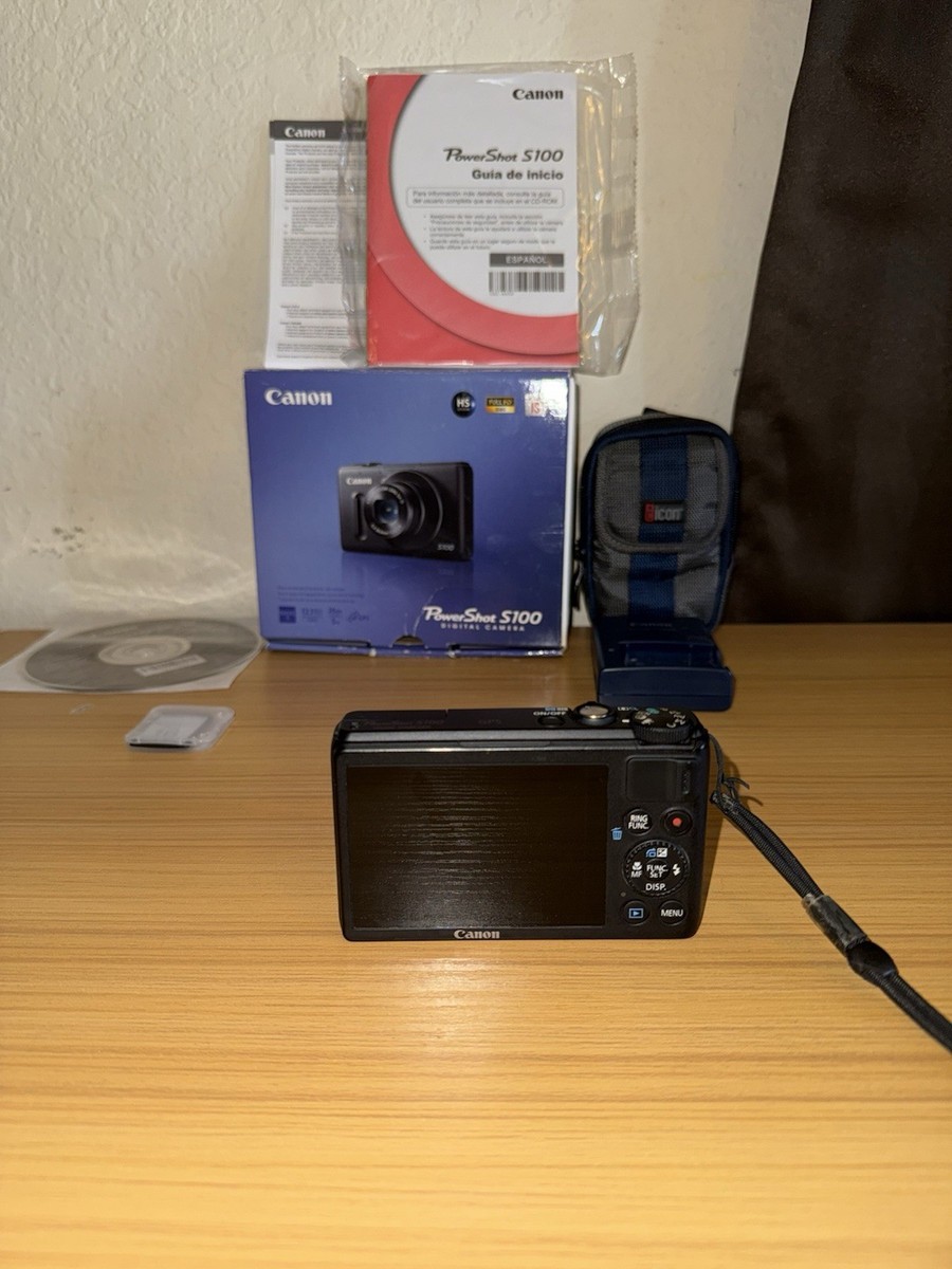 Canon PowerShot S100 ジャンク品 Canon PowerShot S100 12.1MP Digital Compact Camera Silver