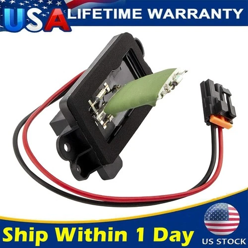 A/C Heater Blower Motor Resistor Fan Speed Control for Chevy Silverado 1500 2500