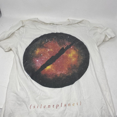 silent planet White Cotton T Shirt Full Size S-5XL