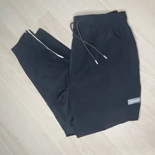 Legends Luka Joggers Mens Size Large Black Ripstop Performance Fabric