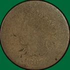 1867 Indian Head Cent Fair FA Coin #41841