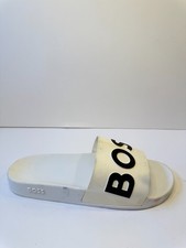C13. Hugo Boss Sandals Mens White-EU-41, US 8 Mens