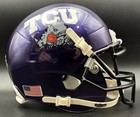 New ListingTcu Horned Frogs Schutt Mini Helmet Worn In *2011 Rose Bowl* Perfect 13-0 Season