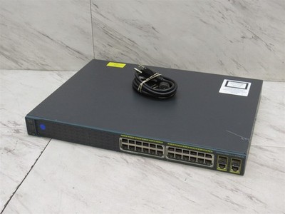 Cisco Catalyst 2960 Series 24 Port PoE 10/100 Ethernet Switch WS-C2960-24PC-S