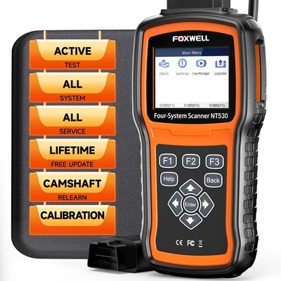 FOXWELL NT530 Plus für BMW Bidirektionales OBD2-Scanner Vollsystem-Diagnosegerät