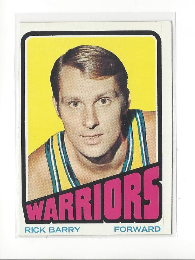 1972-73 Topps #44 Rick Barry Warriors - NM