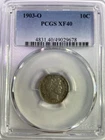 1903-O Barber Dime 10c PCGS Certified XF40
