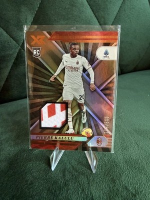 2021-22 Panini Chronicles AC Milan Pierre Kalulu XR RC Rookie Patch /500