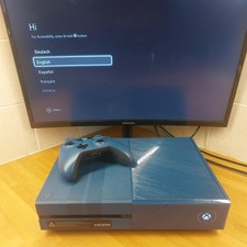 MICROSOFT XBOX ONE 1TB FORZA SPECIAL EDITION WITH ORIGINAL CONTROLLER AND CABLES