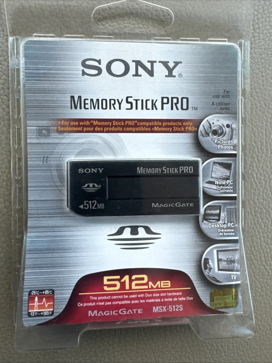 512MB メモリー 2枚セット　#3 Sony Memory Stick PRO 512 MB Camera Memory Cards for sale | eBay