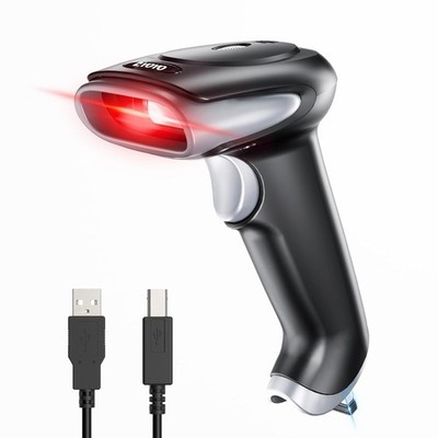 QR Code Scanner 1D 2D Bluetooth 2.4G Kabellos USB