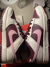 DR9705-100 Nike Dunk Low Valentine's Day Sail Beige Pink Brown Chocolate 8 US
