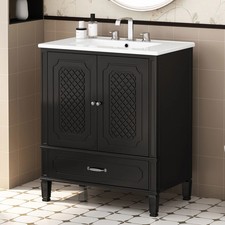 Christopher Knight Home 30" Bathroom Vanity with Storage Solution