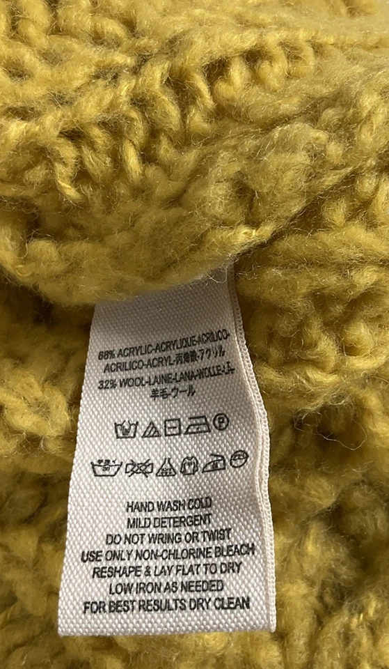 Suéter grueso de punto abierto de gran tamaño Crashing Waves Free People para mujer talla M Foto 4 de 4