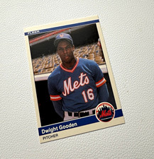 Fleer 1984 Update Dwight Gooden #U-43 Rookie Card RC New York Mets MLB. rookie card picture