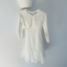 Schönes Kommunionskleid Gr. 134 mit Jäckchen!von Happy Girls !Wie neu!