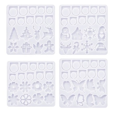Attractive Silicone Rings Adornment Molds for DIY Crystal Resin Rings Accessory