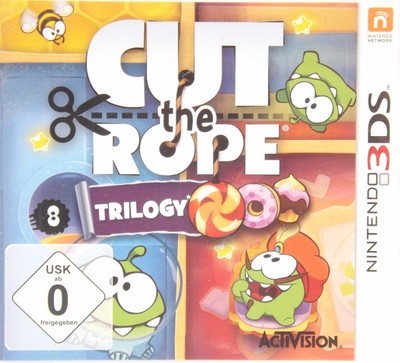 Cut the Rope Trilogy (Nintendo 3DS/2DS) Spiel in OVP - SEHR GUT