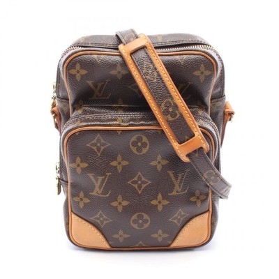 Louis Vuitton M45236 Monogram Shoulder Bag Leather, Used