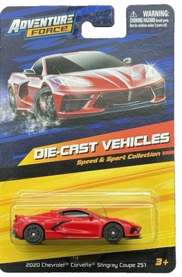 ADVENTURE FORCE CHEVY CORVETTE STINGRAY COUPE Z51 SPEED & SPORT COLL. NEW! RED