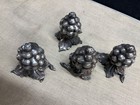 GRAPE SHAPE SILVER PLATED SALT PEPPER SHAKER W.B. CO. 1351 COPY R. set of 4 — photo 3