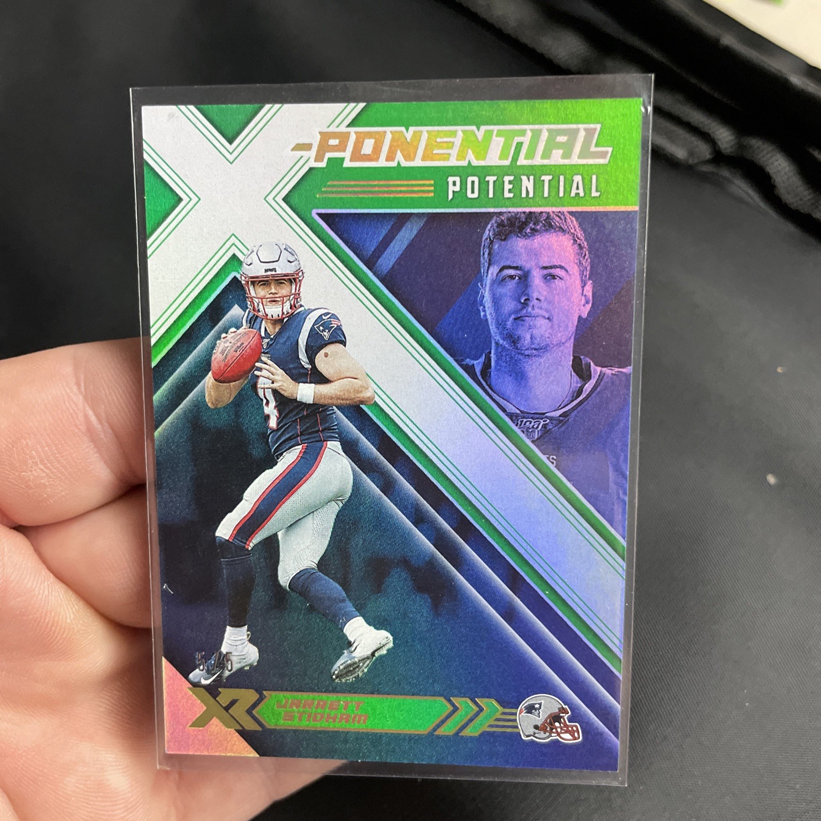Jarrett Stidham Panini XR X-Ponential Potential #XPP16 Green