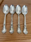 Lot Of 4 GORHAM CHANTILLY STERLING SILVER 925 Dinner  SPOONS  5 3/4 " 119 Grams