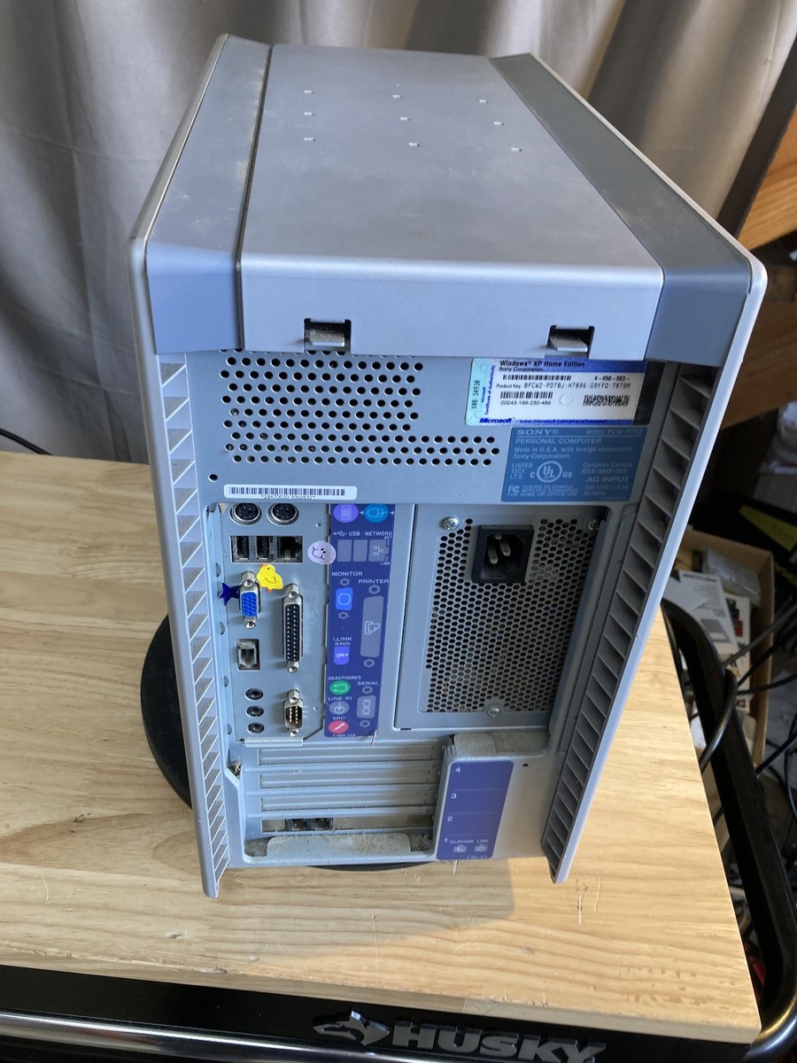Sony Vaio PCV-RX730 Intel Celeron 1.7GHz 480MB RAM 80GB HDD | eBay